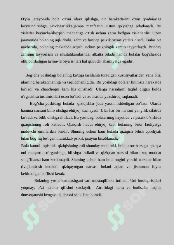 Maktabgacha yoshdagi bolalarda bilish jarayonlarini shakllantirish 8