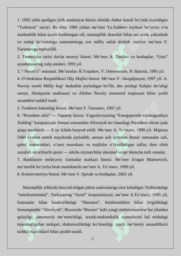 Mustaqillik koshonalari 7