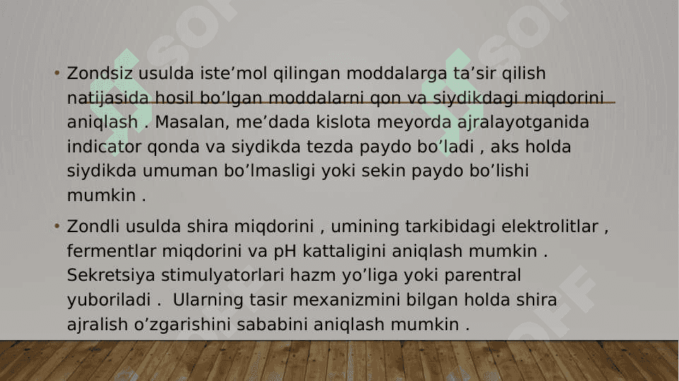 Hazm tizimi faoliyatini o’rganishning yangi usullari 6