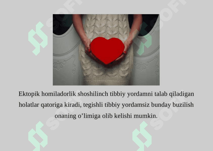 Bachadondan tashqari homiladorlik 2