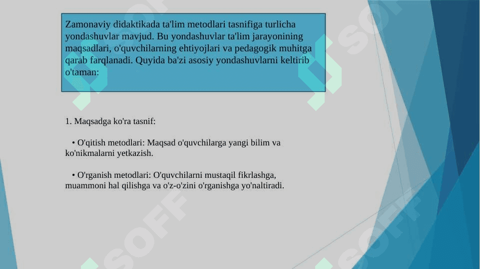 Ta’lim metodlari va vositalari 5