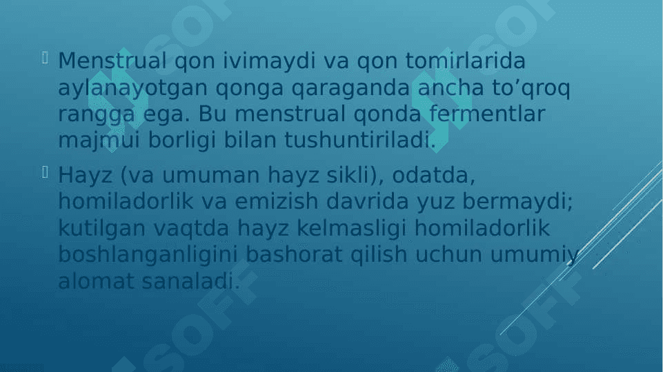 Normal hayz sikli 8