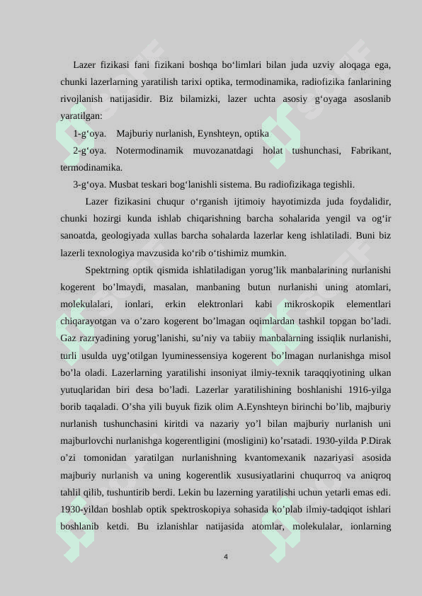Kvant kuchaytirgichlar 4