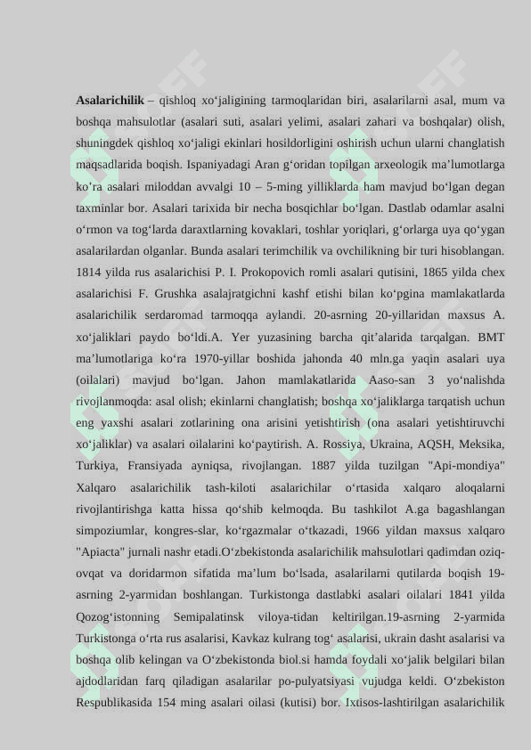 Asalari, bolari 3