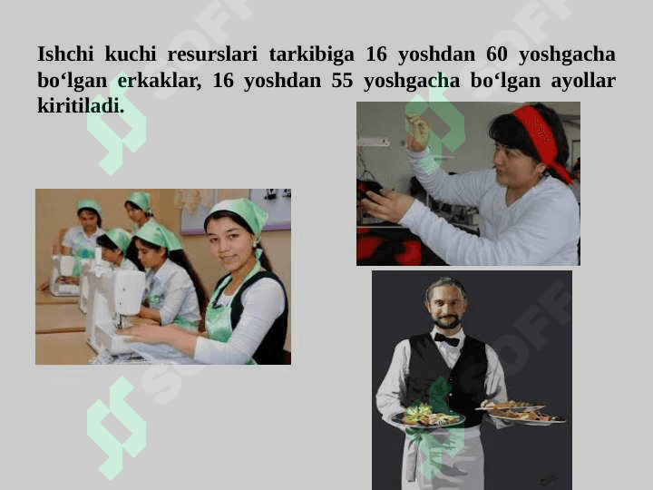 Ishchi kuchi, uning bandligi va ishsizlik 4