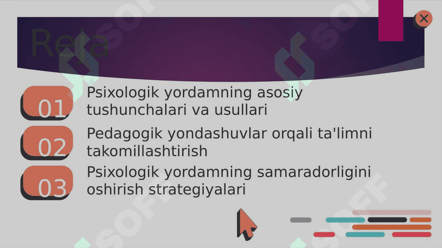 Psixologik - pedagogik yordamni tashkil etish metodikasi 2