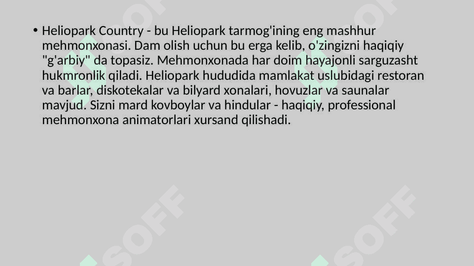 Mehmonxonalarda animatsiya xizmati 7