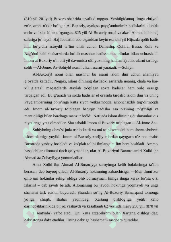 O’zbekiston me’morchiligida tarixiy obidalar (Samarqand shaxridagi tarixiy obidalar haqida umumiy ma’lumot) 8
