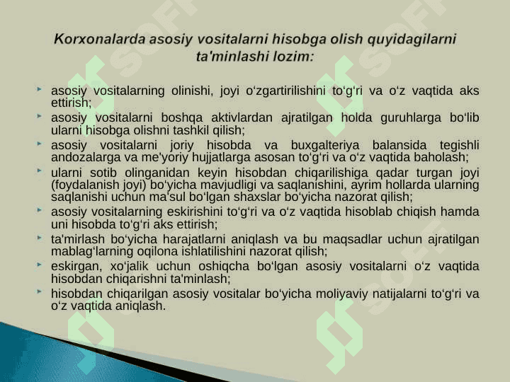 ASOSIY VOSITALAR VA NOMODDIY AKTIVLAR HISOBI 5