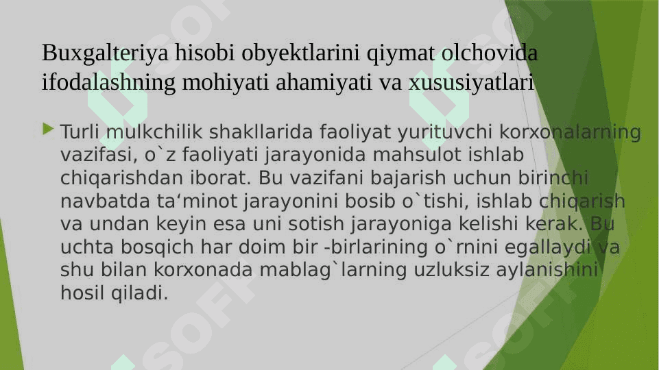 BUXGALTERIYA HISOBIDA  AKTIVLAR VA PASSIVLARNI  BAHOLASH 4