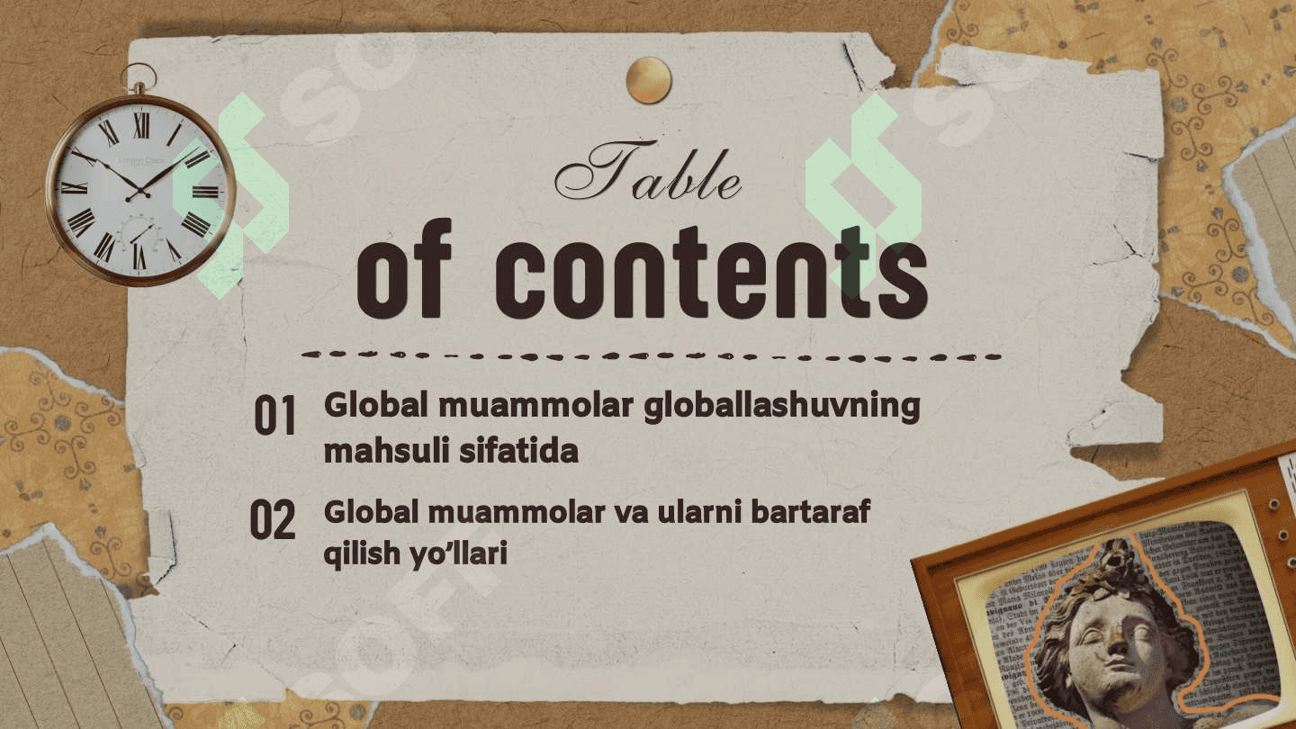 Globallashuv. Global muammolar 2