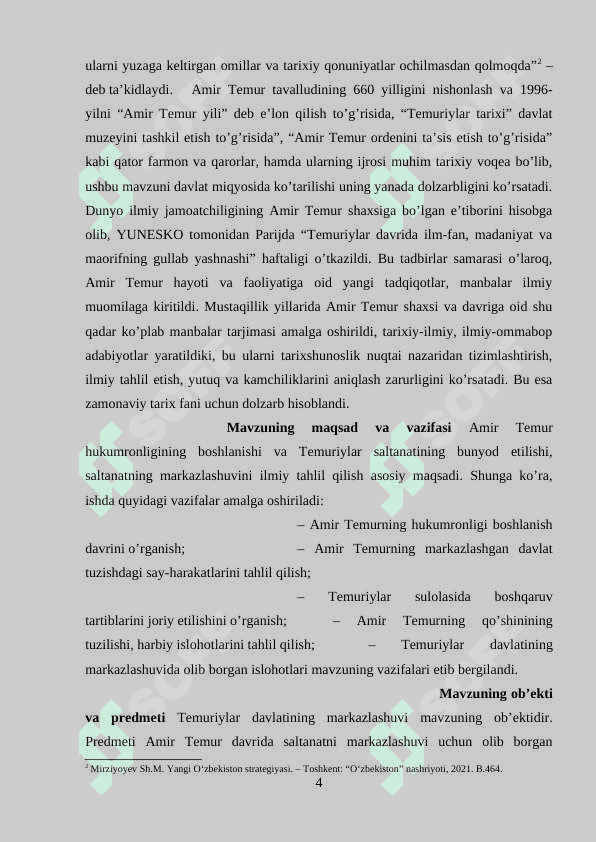 Mavarounnahrda Temuriylar saltanati 4