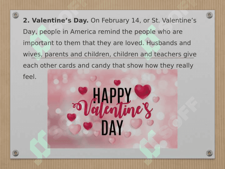 American holidays 7