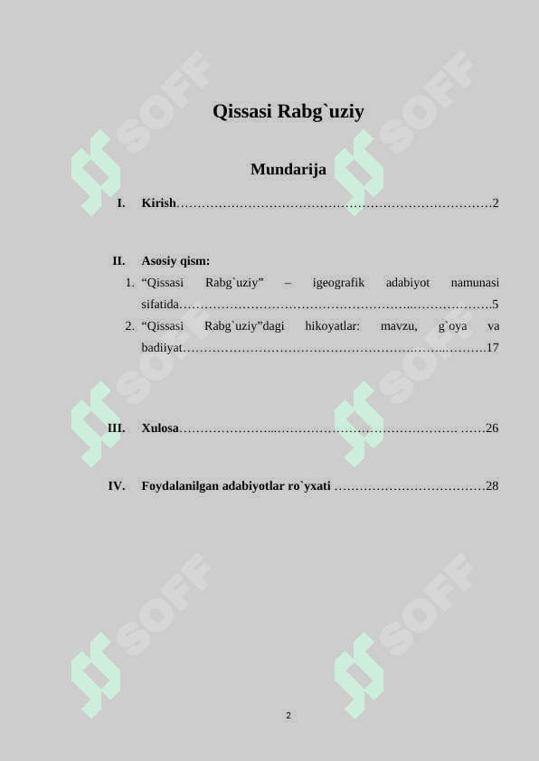 Qissasi Rabg`uziy 2