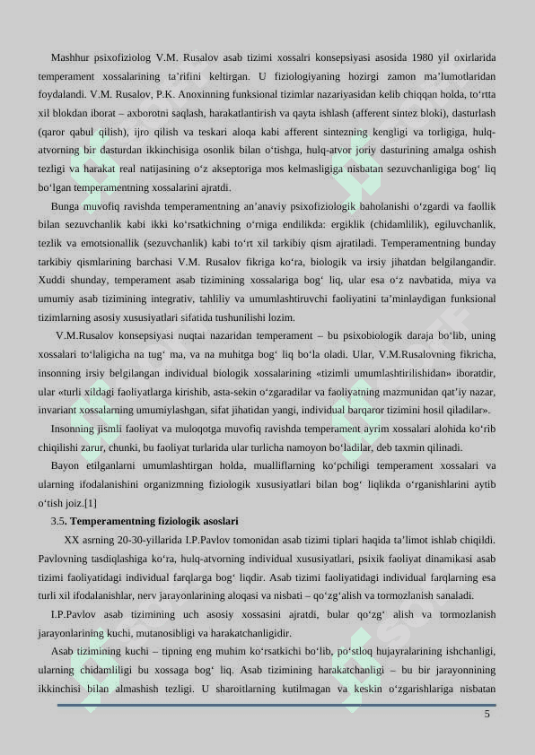 Temperament va xarakter 5