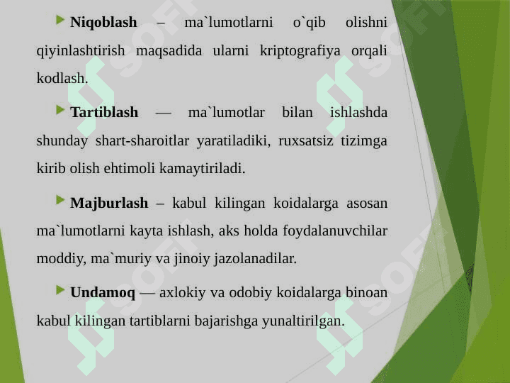 Kompyutеr tarmoqlarida zamonaviy himoyalash usullari va vositalari 4