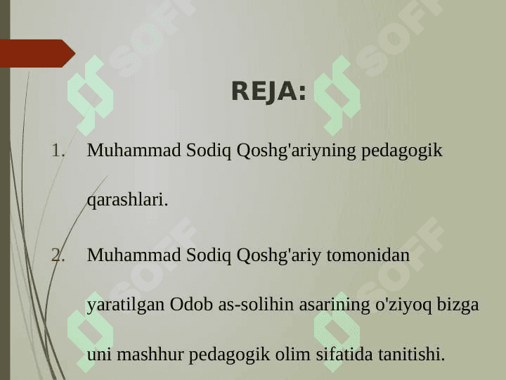 Muhammad Qoshg'ariyning  pedagogik qarashlari 2