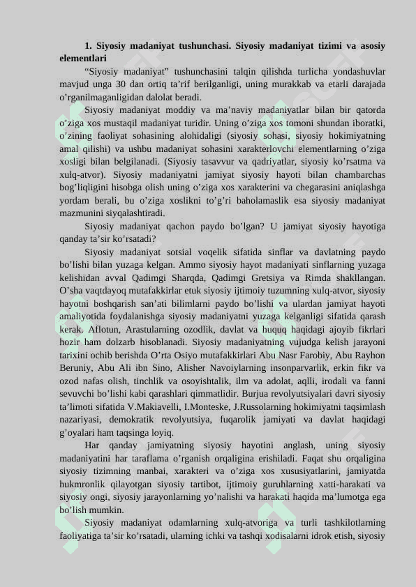 SIYOSIY MА’DАNIYAT 3