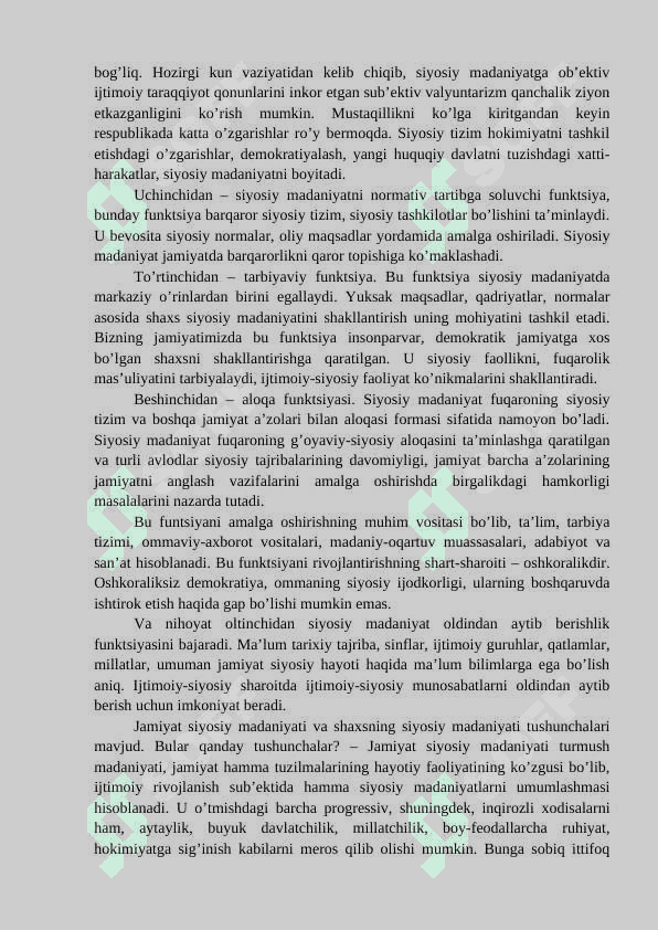 SIYOSIY MА’DАNIYAT 7