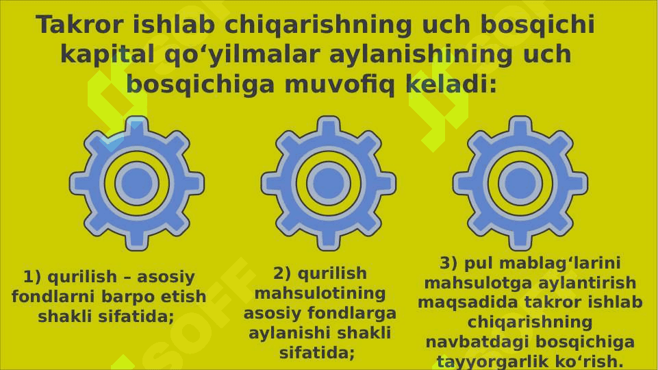 Investitsiya faoliyatida kapital qurilish 8
