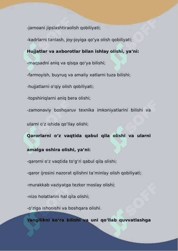 Xodimlarni tanlash ularga baho berish usullari 4