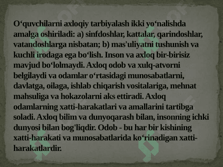 TARBIYA FANI BARKAMOL AVLOD TARBIYASINING MUHIM MANBAYI 7