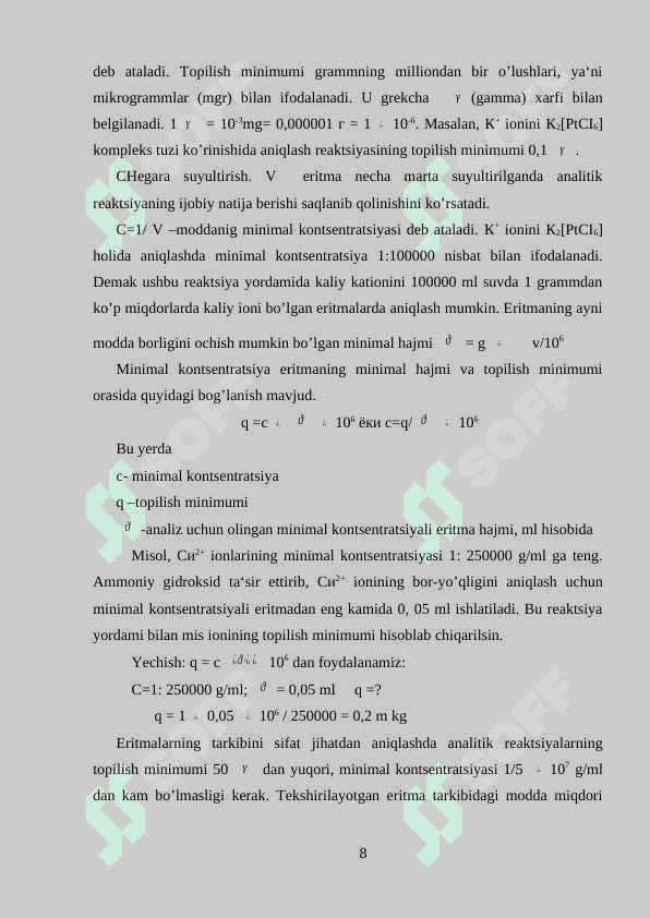 aNALITIK KIMYODA ORGANIK REAGENTLAR 8