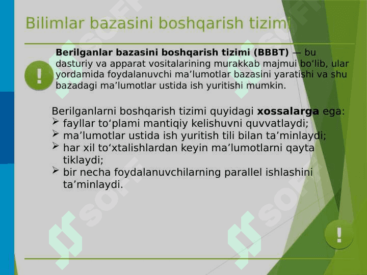 MA`LUMOTLARNING AXBOROT MODELLARI 4