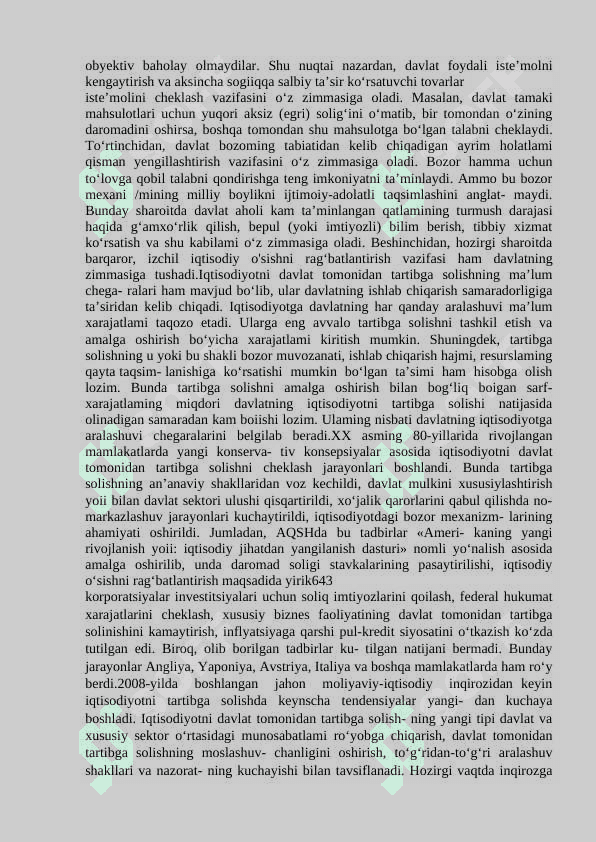Bozor iqtisodiyoti 8