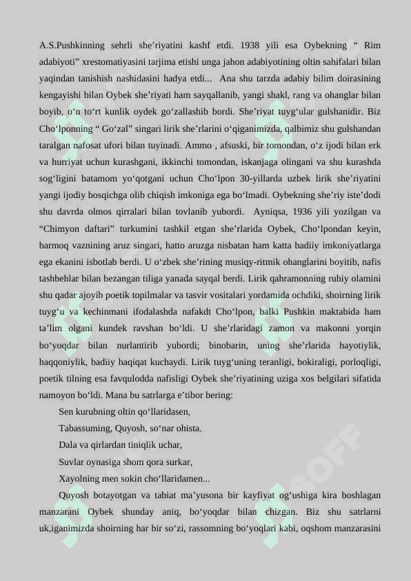 Bolalik” qissasi avtobiografik asar sifatida 6
