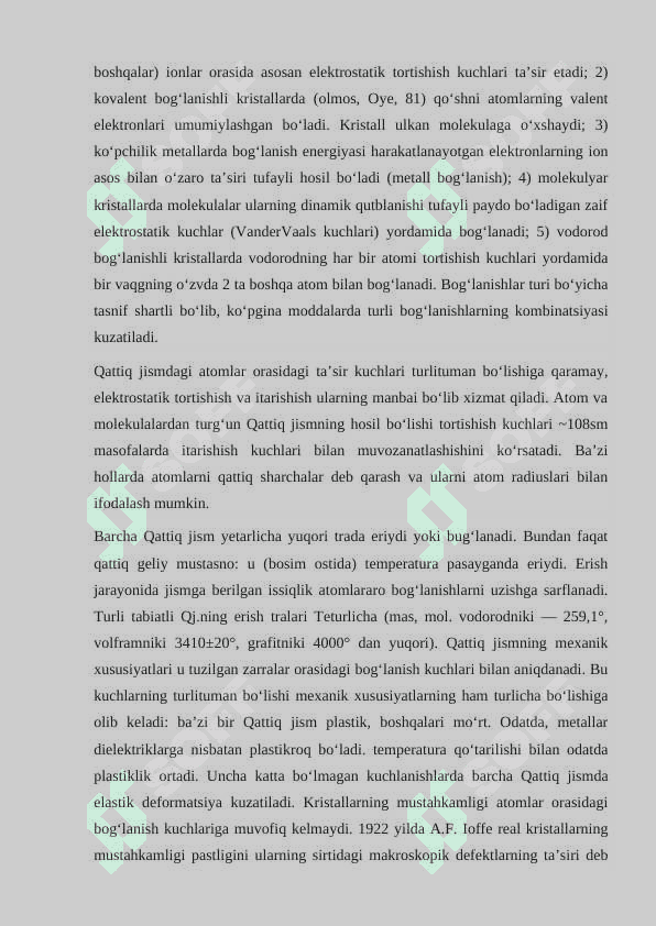 Kristall panjaralarning turlari 5