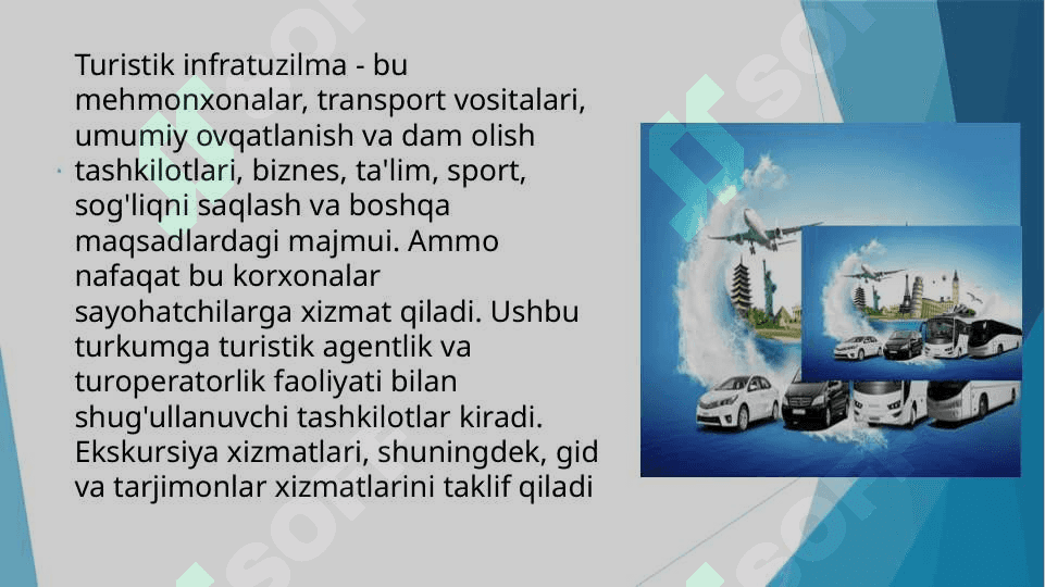 Turizm industriyasi va infratuzilmasi 2