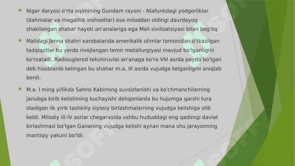 Qadimgi Afrika va Janubiy Arabiston sivilizatsiyalari 8