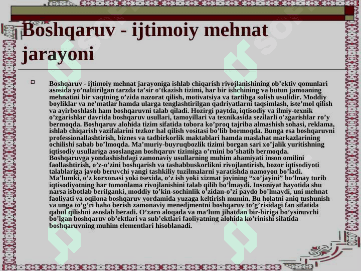 Ishlab chiqarish 4