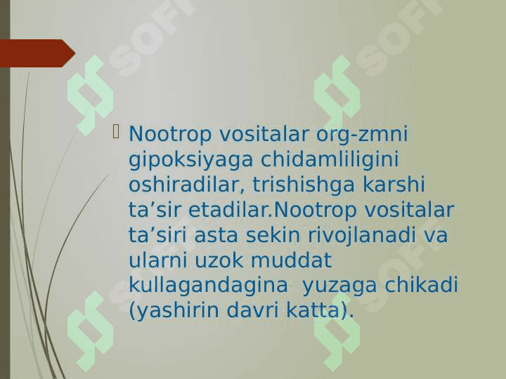 Nootrop moddalar 3