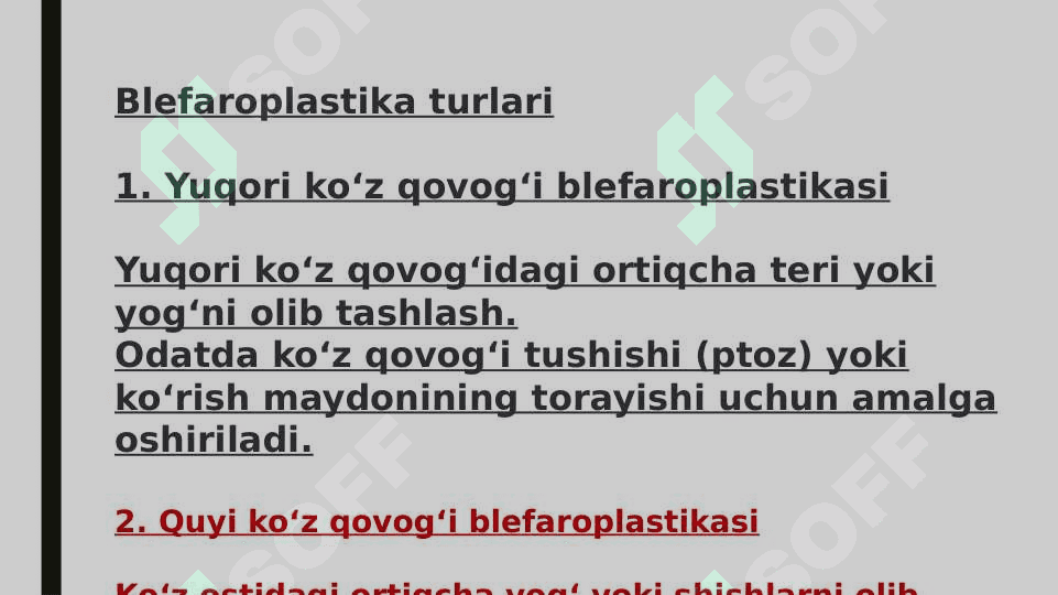 Yuzdagi plastik operasiyalar (blefaroplastika) 4