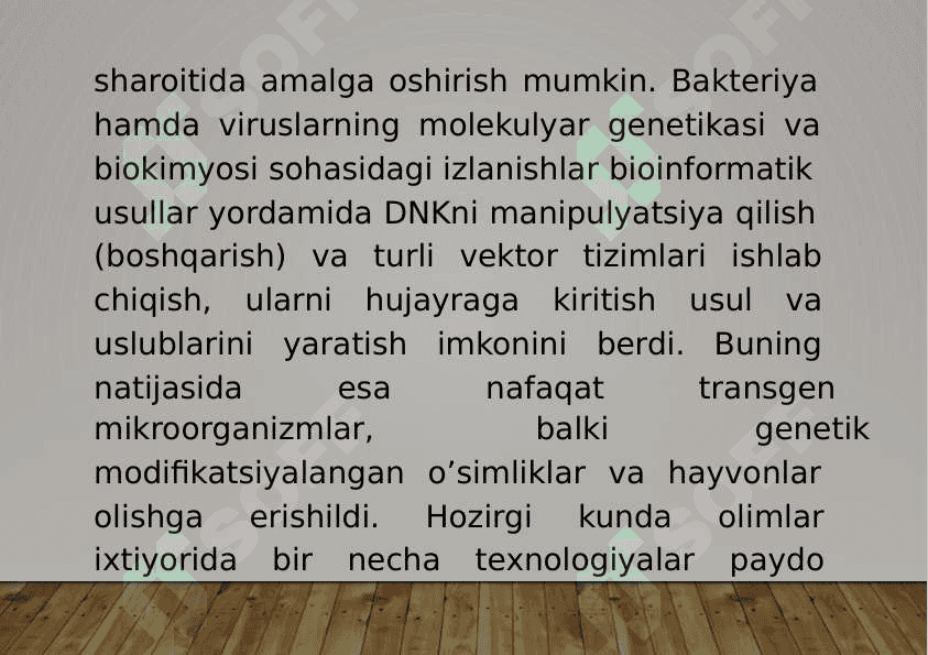 15-Mavzu: Genlarni tahrirlash. 4