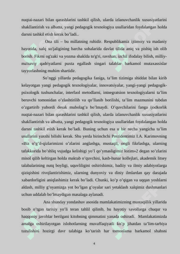 Savod o’rgatish davrida bo’g’in  ustida ishlash 4