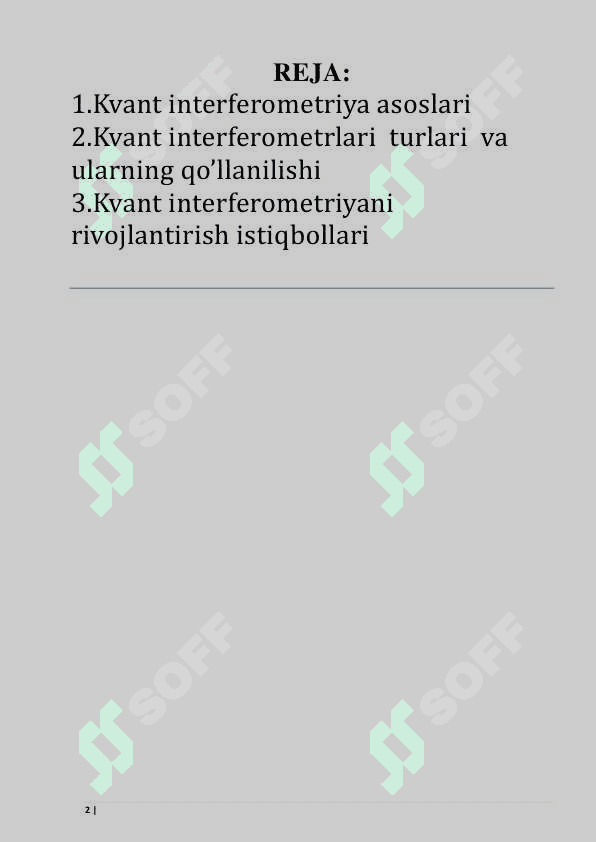 Kvant interferometrlari 2 2