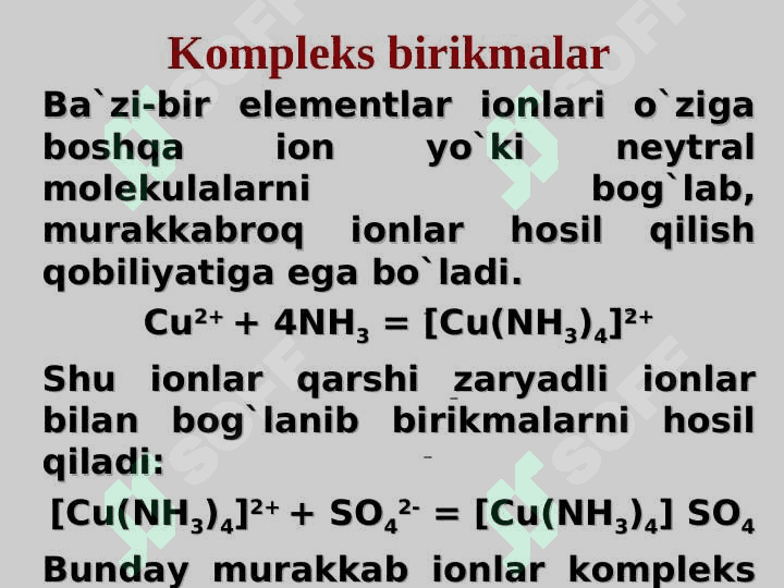 KOMPLEKS BIRIKMALAR 4