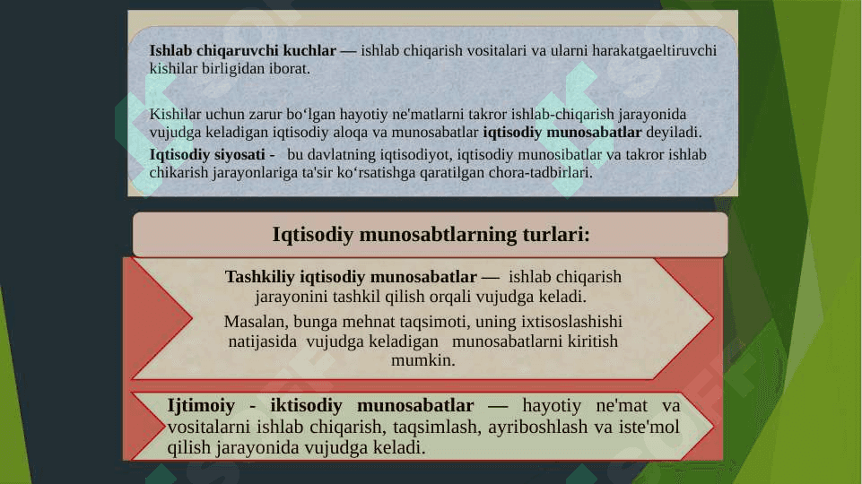 Iqtisodiy tizim modellari va mulkchilik 5