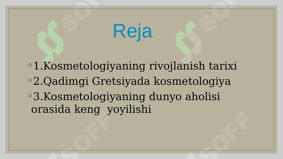 Qadimgi Gretsiyada kosmetologiyaning qo'llanilishi 2