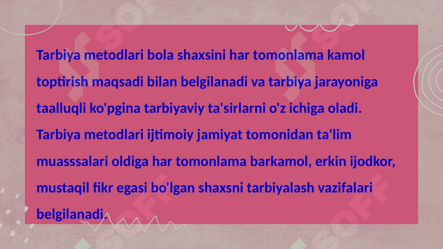 Tarbiyaning umumiy metodlari 3