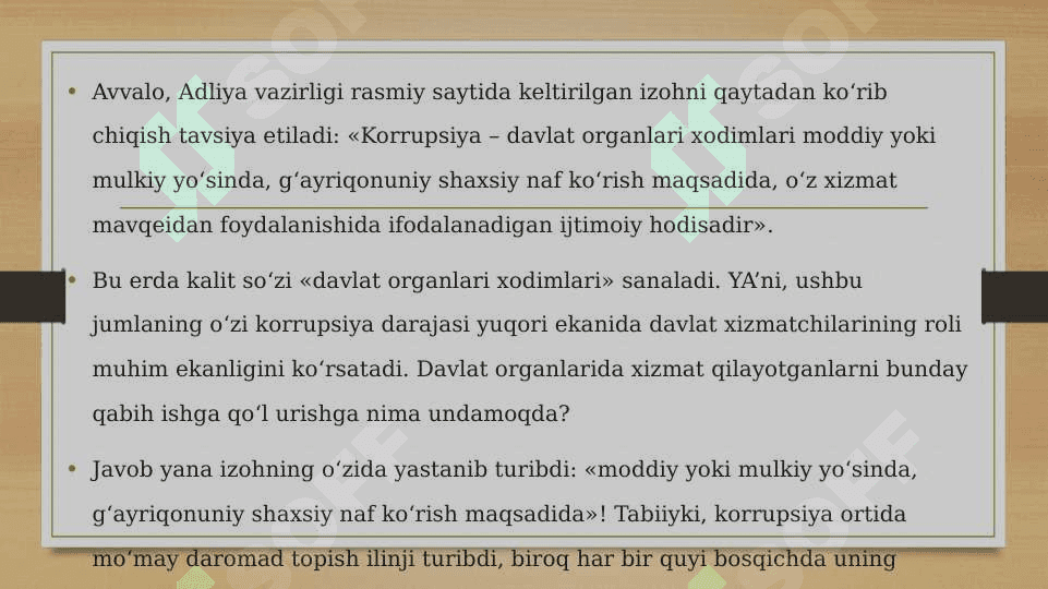 Korrupsiya 6
