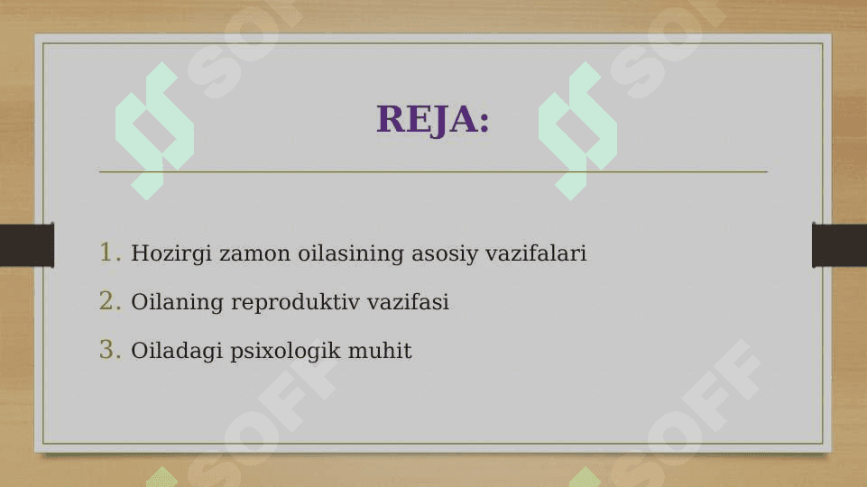 Oilaning reproduktiv vazifalari 2