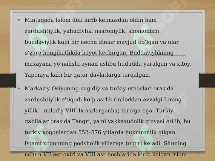 Markaziy Osiyodagi dinlar 3