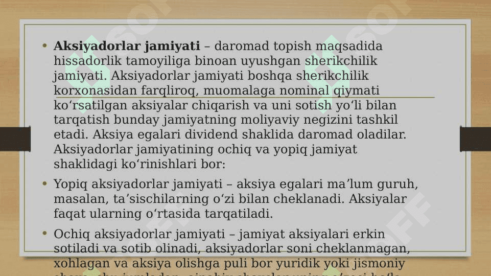 Masʼuliyati cheklangan jamiyat 3
