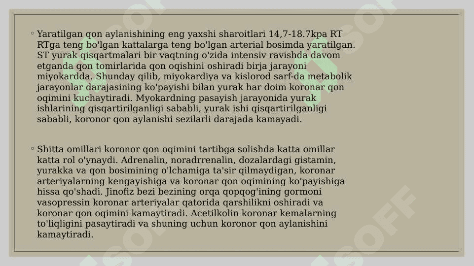 KORONAR QON AYLANISHI. MIOKARD INFARKTIDA EKG 4