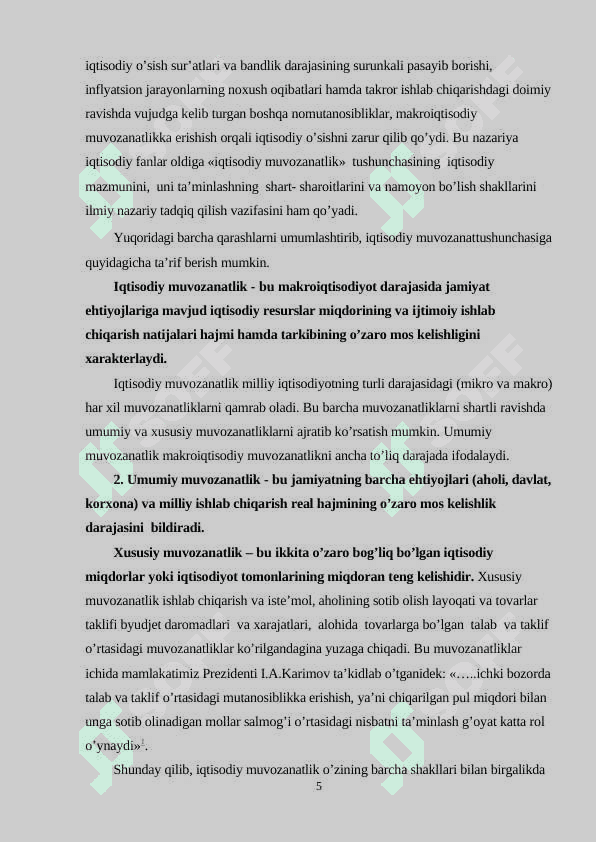 Iqtisodiy barqarorlik 5