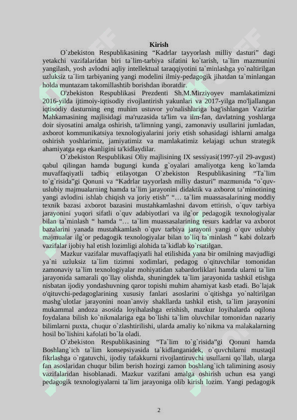 Uchinchi   sinf  ona tili darslarida texnika vositalaridan foydalanish 2